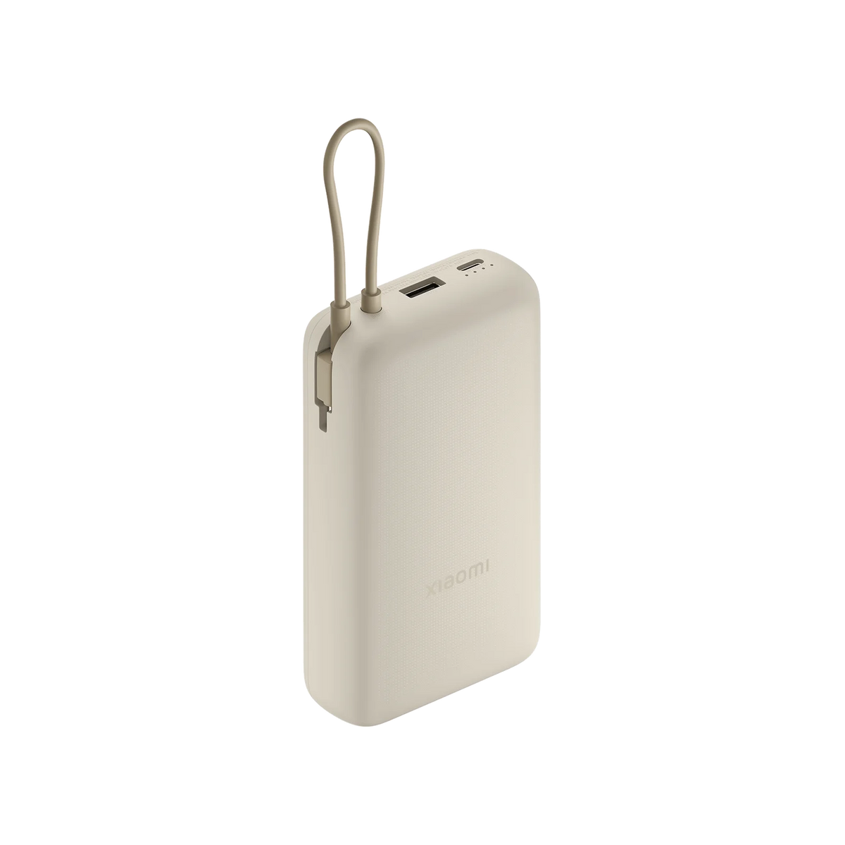 Xiaomi 33W Power Bank 20000mAh (Integrated Cable) Beige foncé