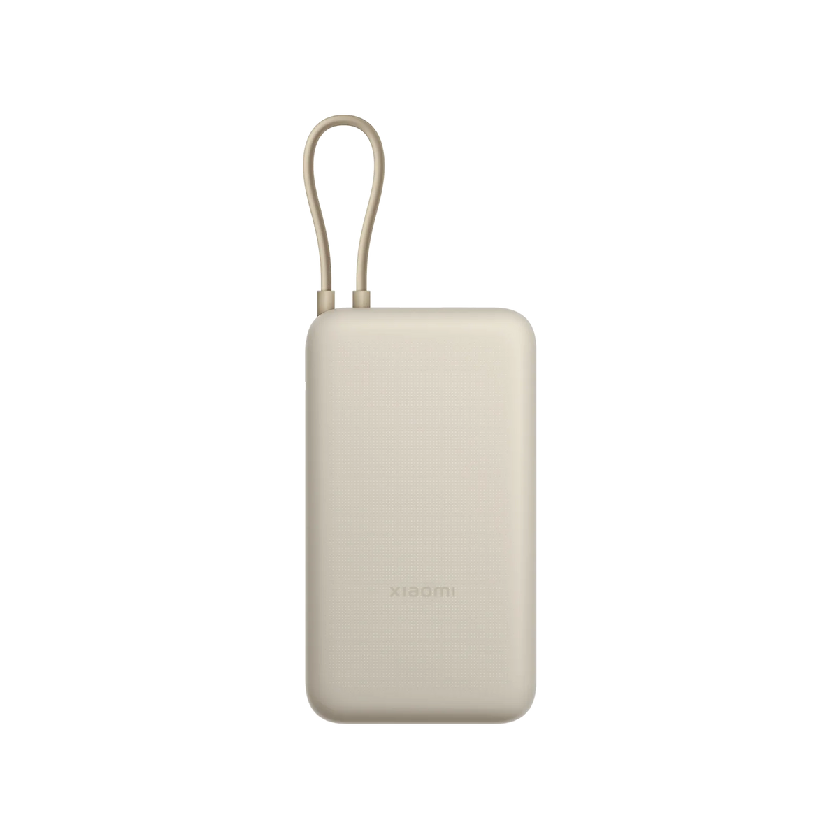 Xiaomi 33W Power Bank 20000mAh (Integrated Cable) Beige foncé