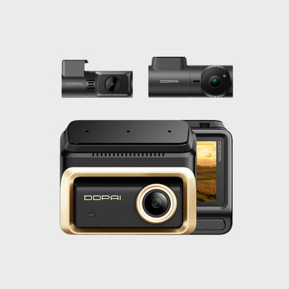 DDPAI Z90 Master 3CH - Sécurité Totale en Triple Caméra